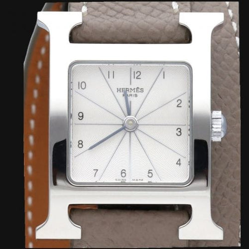 Montre Hermès Heure H - Montre en acier 58 Facettes MT46961