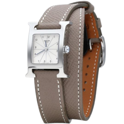 Hermès H-tid - Ur i stål 