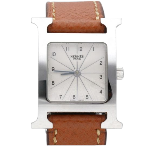 Hermès H-tid - Ur i stål 