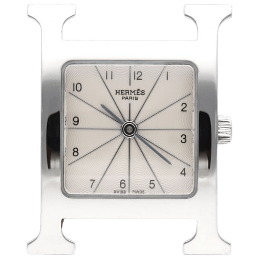 Montre Hermès Heure H - Montre en acier 58 Facettes MT47078