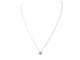 Collier Collier solitaire en or blanc et diamant 0,77 ct 58 Facettes 31186