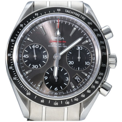 Omega Speedmaster - Стоманен часовник с дата 