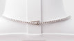 Collier Collier rivière en or blanc et diamants 58 Facettes 32848