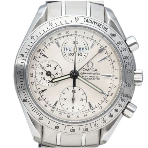 Omega Speedmaster - Стоманен хронограф Day-Date 