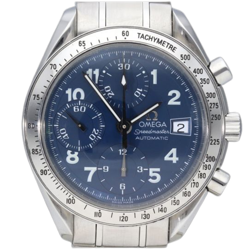 Omega Speedmaster - Стоманен часовник с дата 