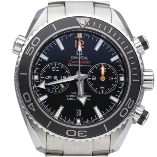 Omega Seamaster Planet Ocean Chronograph - Стоманен часовник 