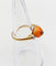 Bague 52 Bague antique en or 18K, corail, diamant et perles 58 Facettes A07393