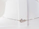 Collier Collier solitaire en or blanc et saphir ovale 58 Facettes CLAL