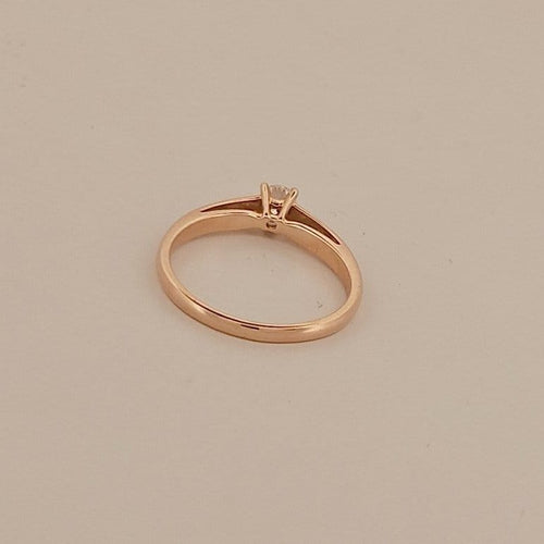 Bague 52 Mauboussin - Bague solitaire en or jaune et diamants 58 Facettes 2779342
