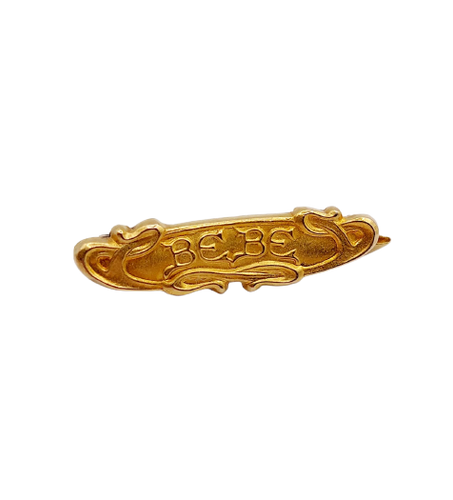 Art nouveau -vauvakoru 18k kultaa 