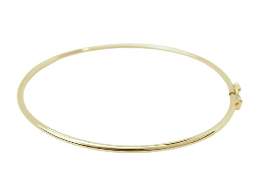 Bracelet Bracelet jonc flexible en or jaune 58 Facettes Vic Val