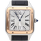 Cartier Santos Dumont - Rose gold and steel watch 