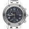 Montre Hermès Clipper - Montre chronographe en acier 58 Facettes MT46099