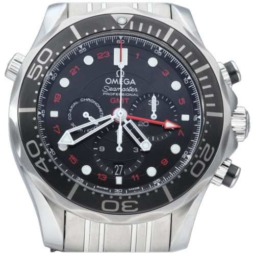 Montre Omega Seamaster - Montre Diver 300M GMT Chronographe 44 mm 58 Facettes MT47004