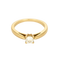 Van Cleef & Arpels Solitär Bonheur - Ring Solitär aus Gelbgold und Diamant 