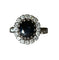 Bague 55.5 Bague marguerite en or blanc, saphir et diamants 58 Facettes 613