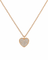 Collier Bucherer - Collier cœur en or rose et diamants 58 Facettes Buch