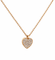 Collier Bucherer - Collier cœur en or rose et diamants 58 Facettes Buch