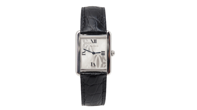 Montre Cartier Tank Solo - Montre en acier 58 Facettes 32725