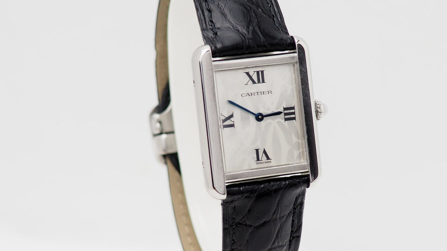 Montre Cartier Tank Solo - Montre en acier 58 Facettes 32725