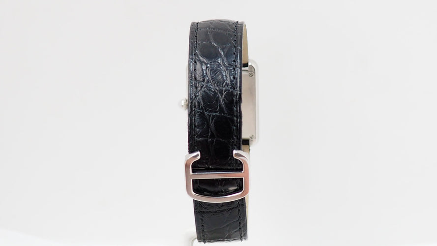 Montre Cartier Tank Solo - Montre en acier 58 Facettes 32725