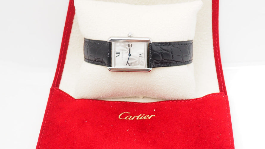 Montre Cartier Tank Solo - Montre en acier 58 Facettes 32725