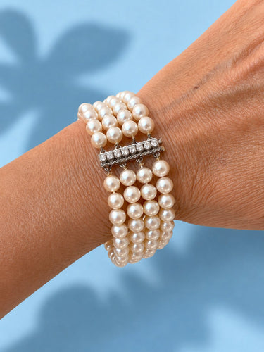 vintage cultured pearl diamond bracelet 18-carat white gold.png