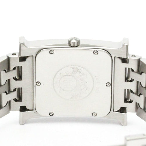Montre Hermès Heure H - Montre quartz en acier inoxydable 58 Facettes jk0fqx7yzd