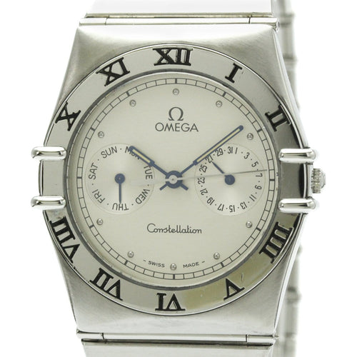 Montre Omega Constellation - Montre Day-Date quartz en acier 58 Facettes iya2bzbj0p