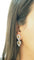 Boucles d'oreilles Boucles d'oreilles pendantes en or blanc, citrines et diamants 58 Facettes 32804