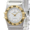 Montre Omega Constellation - Montre quartz en acier et or jaune 58 Facettes qlloyvd8xt