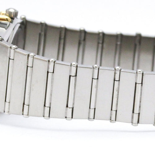 Montre Omega Constellation - Montre quartz en acier et or jaune 58 Facettes qlloyvd8xt