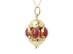 Pendentif Pendentif breloque en or jaune et cornalines 58 Facettes 33337