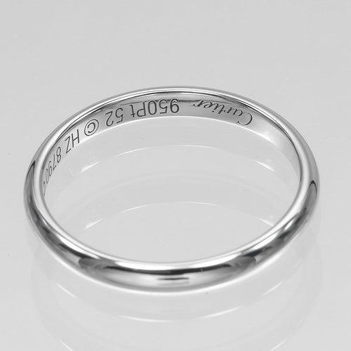Bague 52 Cartier 1895 - Alliance en platine 58 Facettes sk4fhydm67
