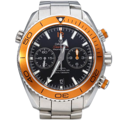 Omega Seamaster Planet Ocean Co-Axial - Ocelové hodinky 