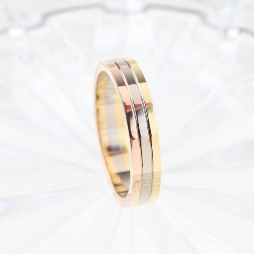 Bague 64 Cartier Trinity - Bague en or trois couleurs 18K 58 Facettes O