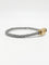 Bracelet Fred Chance Infinie - Bracelet GM en or jaune 18K, acier et diamants 58 Facettes SKU/