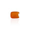 Opale de feu du Mexique - Pierre 2,26 ct taille rectangle mixte 58 Facettes #26-012-OPFEMQ
