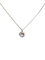 Chopard Happy Diamonds - Колие със сърце от бяло злато и подвижен диамант 