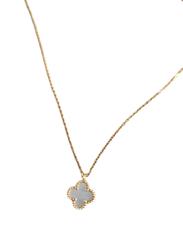 Collier Van Cleef & Arpels Sweet Alhambra - Collier en or jaune et nacre 58 Facettes jnci80