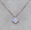 Collier Van Cleef & Arpels Sweet Alhambra - Collier en or jaune et nacre 58 Facettes jnci80