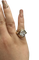 René Boivin - 18 ct yellow gold ring and old-cut diamond 