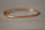 Bracelet Bracelet jonc - Bracelet en or 18K avec diamants taille ancienne 58 Facettes