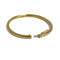 Bracelet Bracelet jonc ouvrant en or jaune 18K 58 Facettes REF2568-336