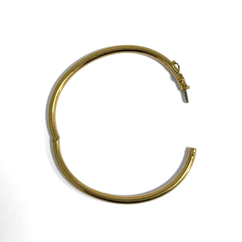 Bracelet Bracelet jonc ouvrant en or jaune 18K 58 Facettes REF2568-336