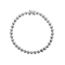 White gold and diamond line bracelet 