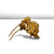 Broche Broche fleur épanouie en or jaune, saphirs et diamants 58 Facettes REF2569-337