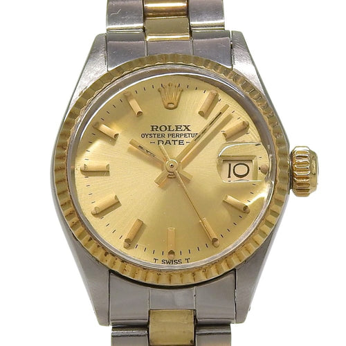 Montre Rolex Oyster Perpetual Date - Montre en acier et or jaune 58 Facettes x5b6koypkh