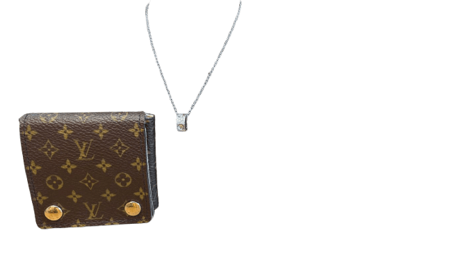 Louis Vuitton Empreinte - White gold and diamond necklace 