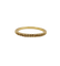 Bague 49.5 Demi-alliance vintage en or 18k et saphirs jaunes 58 Facettes A07415